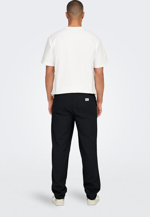 Only & Sons - Sinus Loose Pants - Black
