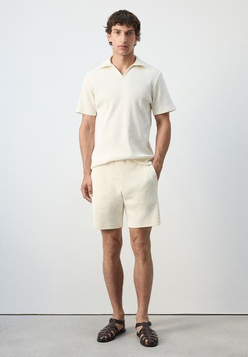 MANGO - Poloshirt Armip - Off white