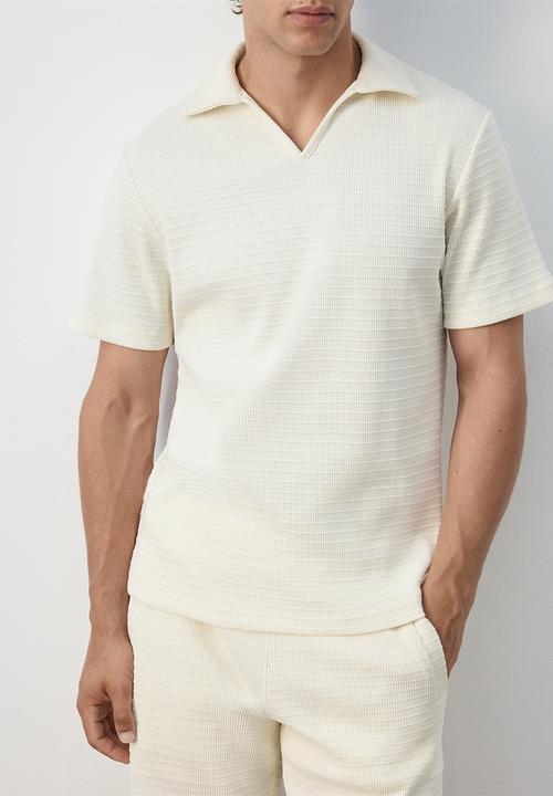 MANGO - Poloshirt Armip - Off white
