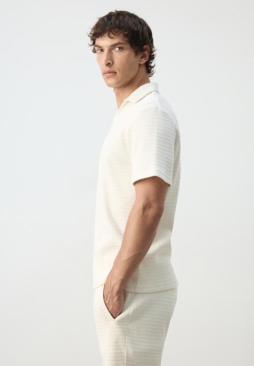 MANGO - Poloshirt Armip - Off white