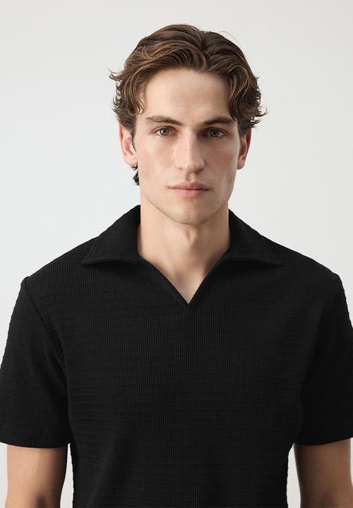 MANGO - Poloshirt Armip - Black
