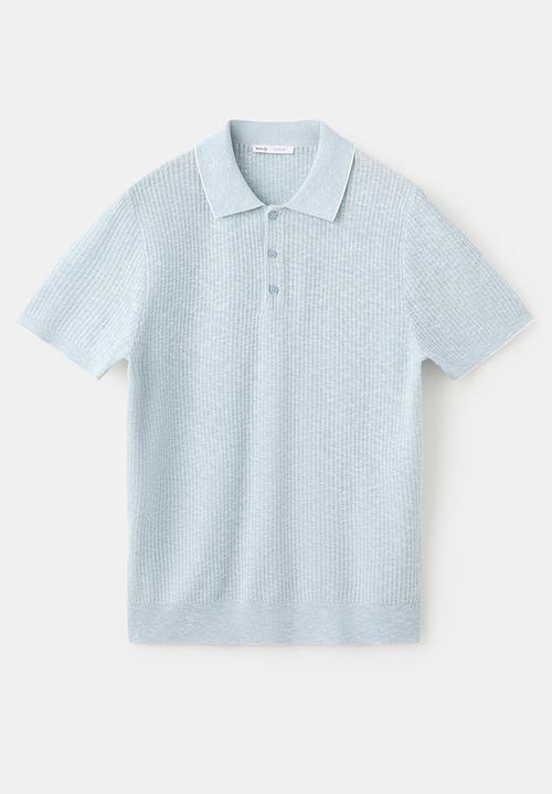MANGO - Poloshirt Flew - Sky-Blue