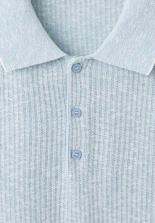 MANGO - Poloshirt Flew - Sky-Blue