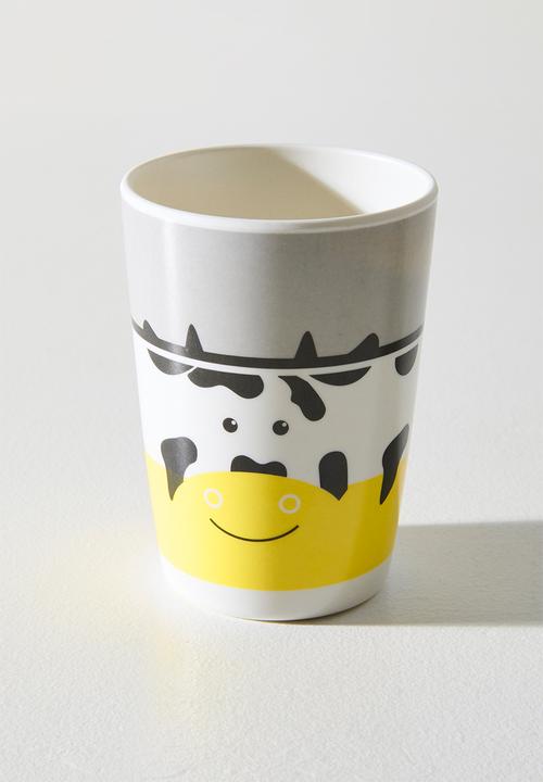 Pop Candy - Cow themed tableware set - grey/multi