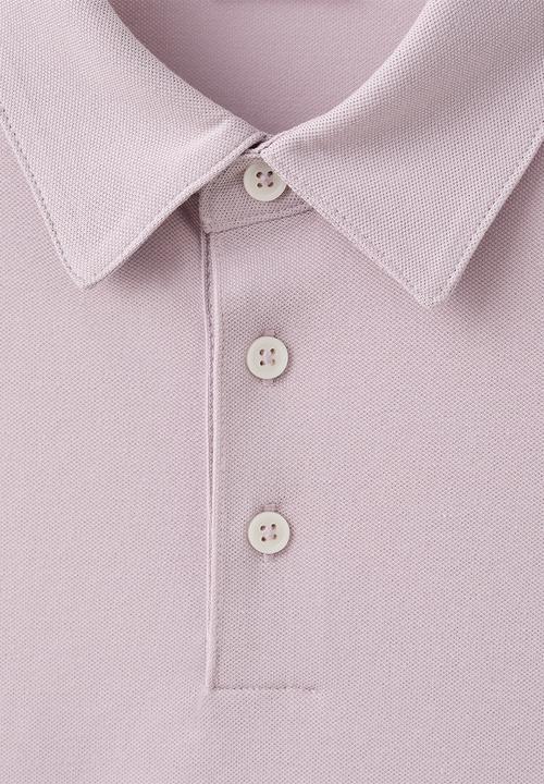MANGO - Poloshirt Ezequi - Pastel Pink