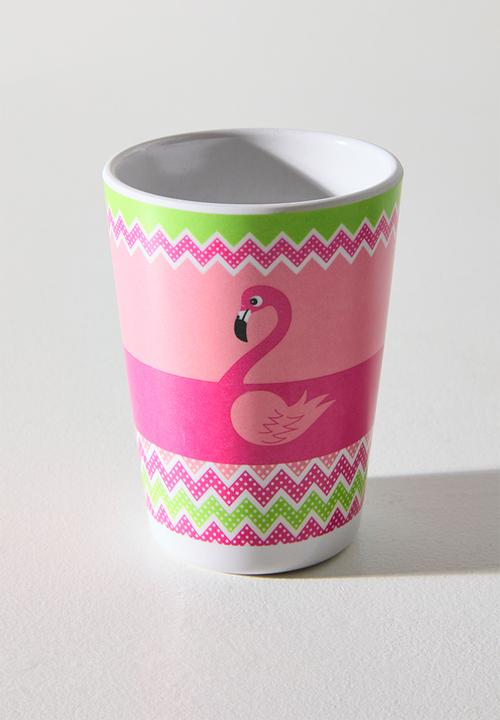 Pop Candy - Flamingo themed tableware set - pink/multi