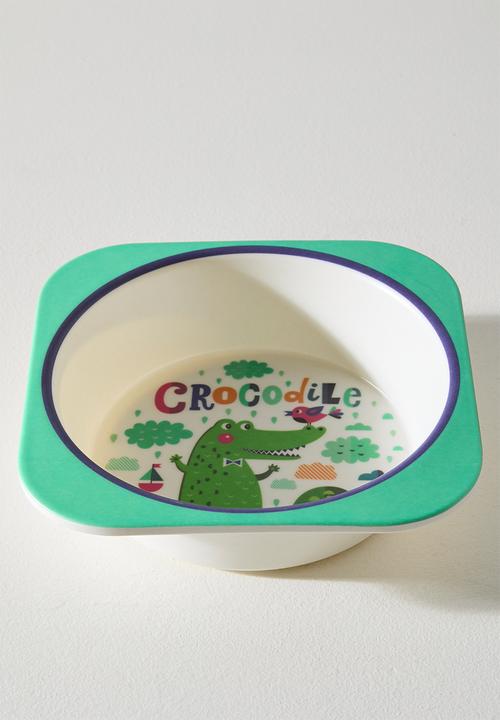 Pop Candy - Croc themed tableware set - light turquoise