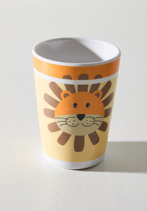 Pop Candy - Lion themed tableware set - lt yellow/multi