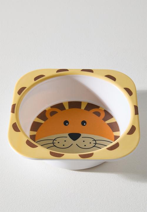 Pop Candy - Lion themed tableware set - lt yellow/multi