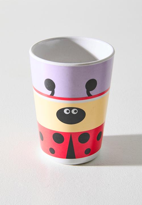 Pop Candy - Ladybug themed tableware set - lilac/multi