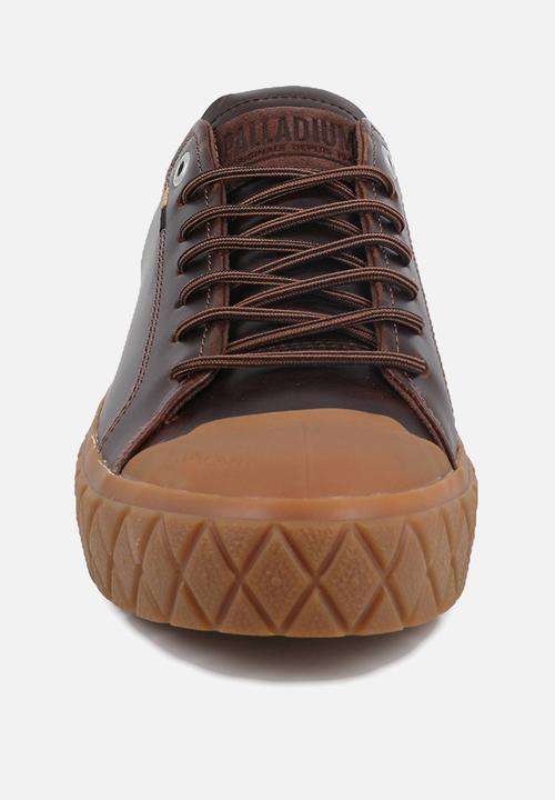 Palladium - PALLA ACE LO LTH BURNT BROWN