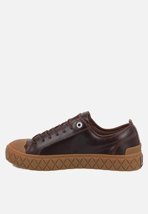 Palladium - PALLA ACE LO LTH BURNT BROWN