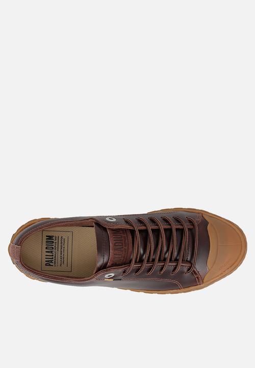 Palladium - PALLA ACE LO LTH BURNT BROWN