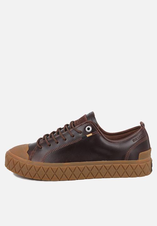 Palladium - PALLA ACE LO LTH BURNT BROWN