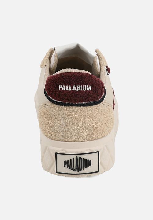 Palladium - Ace Lo Mix Lth - Whitecap Gray/Sand