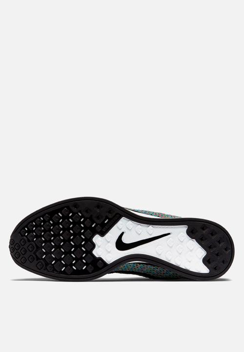 Nike Flyknit Racer - 526628-304 - Green Strike/Black - Blue