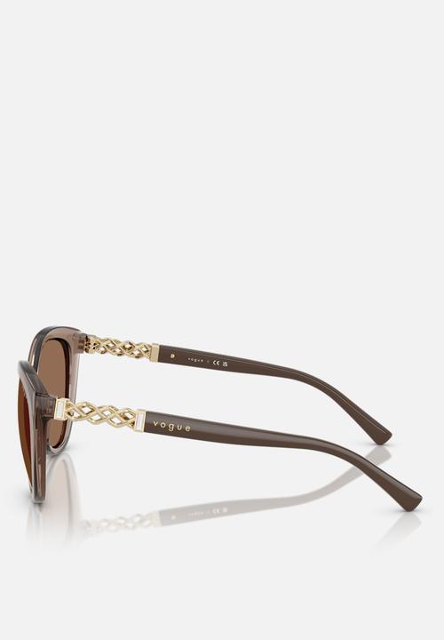 Vogue Eyewear - Vogue Eyewear 0VO5634SB 53mm- Transparent Brown