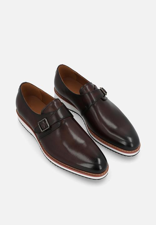 POLO - Leather Single Monk Casual - Chocolate