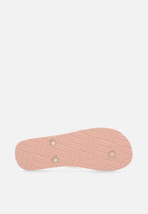 Pop Candy - Floral printed flip flops - lilac/multi
