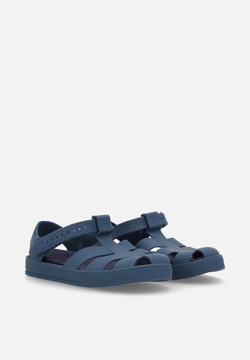 Pop Candy - Fisherman-style jelly sandals - lt navy
