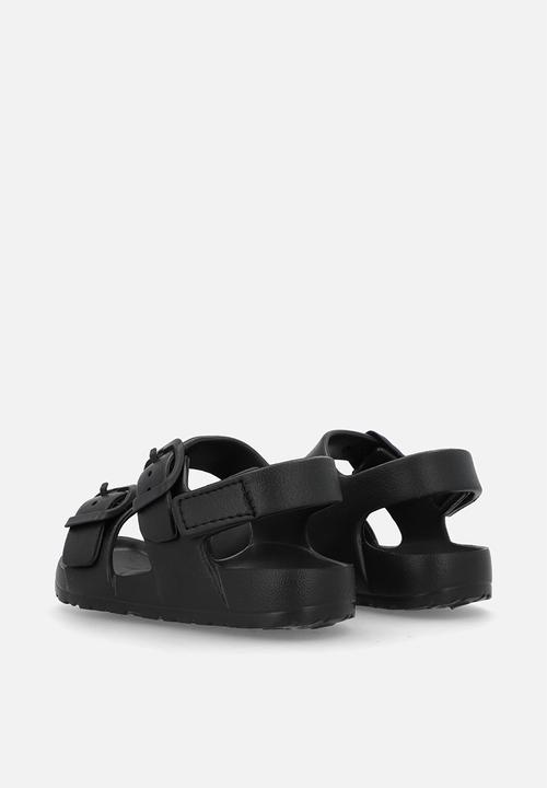 Pop Candy - Double buckle sandals - black