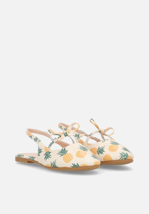 Pop Candy - Aop closed toe sandals - multi 