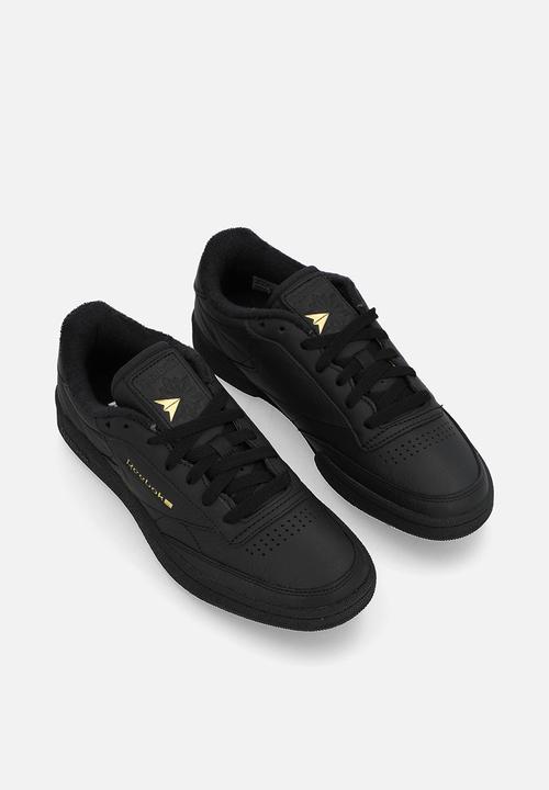Reebok - Club C 85 - Black/Almostblack/Gold