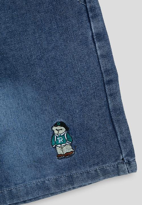 Pop Candy - Denim shorts - blue