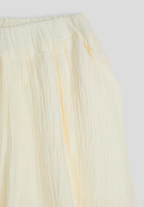 Pop Candy - Textured balloon pants - cream