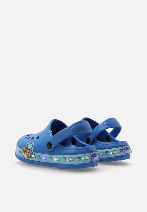 Pop Candy - Light-up clog shoes - blue/astro