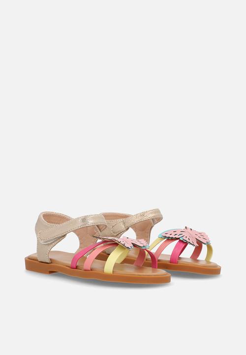 Pop Candy - Butterfly design sandals - multi