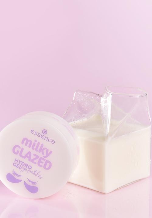 essence - milky GLAZED hydro gel eye patches 30 Pairs