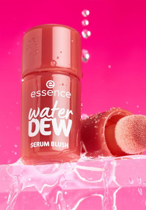 essence - water DEW SERUM BLUSH - 30 Rose Mood