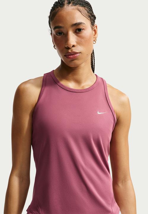Nike - Women'S Dri-Fit Running Tank Top - Pink Smoke/Reflective Silv