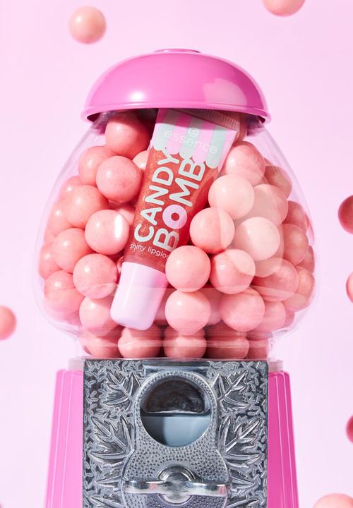 essence - CANDY BOMB shiny lipgloss - 01 Cotton Candy