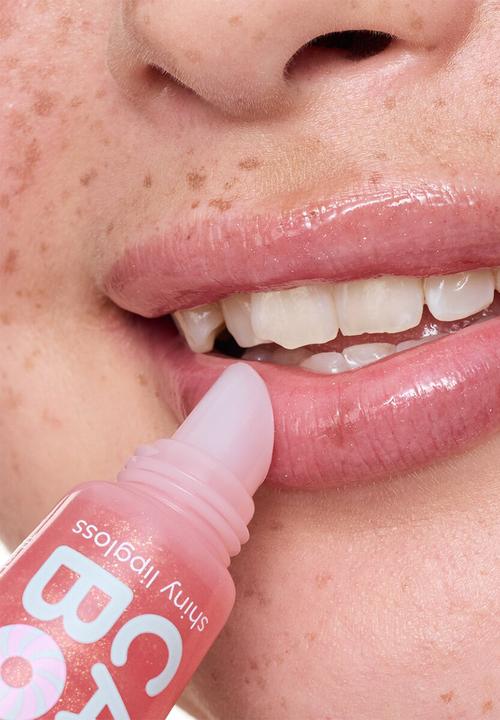 essence - CANDY BOMB shiny lipgloss - 01 Cotton Candy