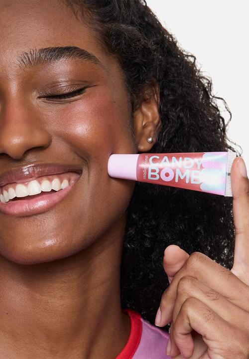 essence - CANDY BOMB shiny lipgloss - 01 Cotton Candy