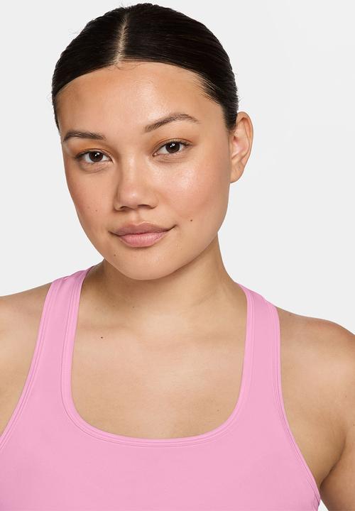 Nike - W Nk Tempo Swoosh Run Df Tank - Pink Rise/Reflective Silv/Old Royal