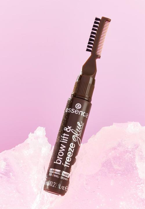 essence - brow lift & freeze glue - 05 Deep Brown