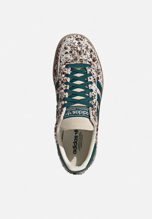 adidas Originals - HANDBALL SPEZIAL W - off white/rich green/dark brown