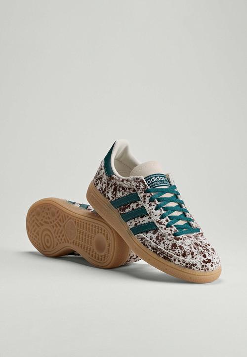 adidas Originals - HANDBALL SPEZIAL W - off white/rich green/dark brown