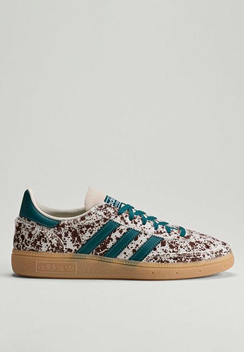 adidas Originals - HANDBALL SPEZIAL W - off white/rich green/dark brown
