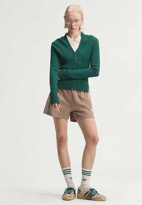 adidas Originals - HANDBALL SPEZIAL W - off white/rich green/dark brown