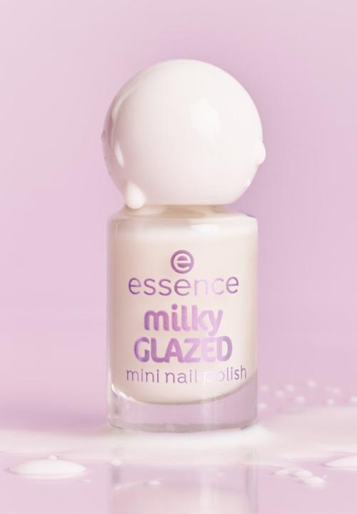 essence - milky GLAZED mini nail polish - 21