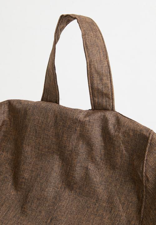 Pop Candy - Bean bag with ottoman - brown