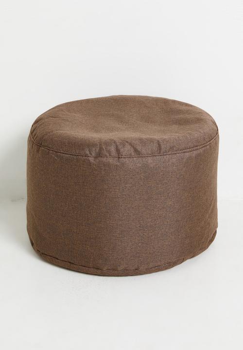 Pop Candy - Bean bag with ottoman - brown