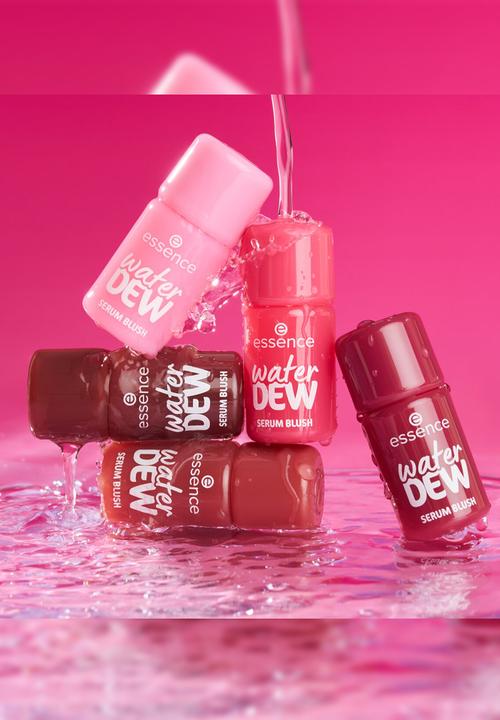 essence - water DEW SERUM BLUSH - 40 Milky Berry