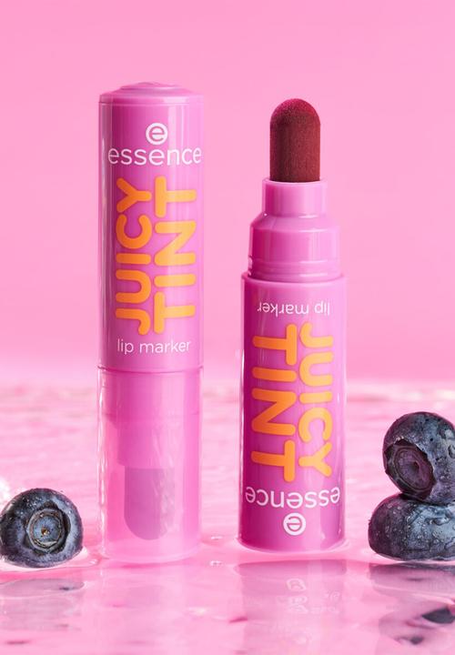 essence - JUICY TINT lip marker - 06 Blueberry Bite
