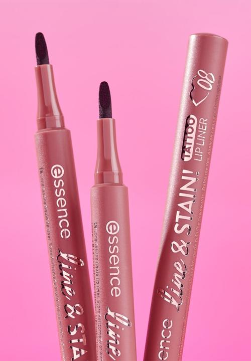 essence - line & STAIN! TATTOO LIP LINER - 08 Raisin Bold