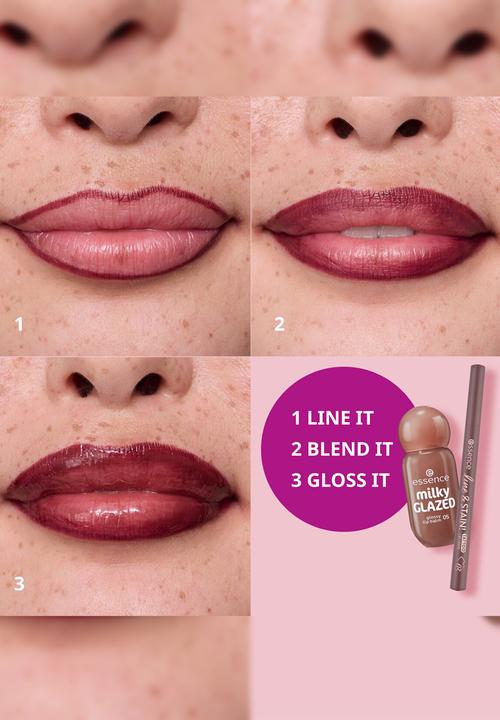 essence - milky GLAZED glossy lip balm - 05 Latte-tude